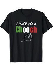 Men’s Funny Italian Chooch Graphic T-Shirt – Casual Loose Fit, Machine Wash