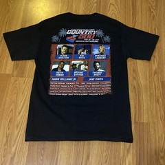 COUNTRY 500 MUSIC FESTIVAL 2017 T-SHIRT Size M concert Kid Rock Blake Shelton