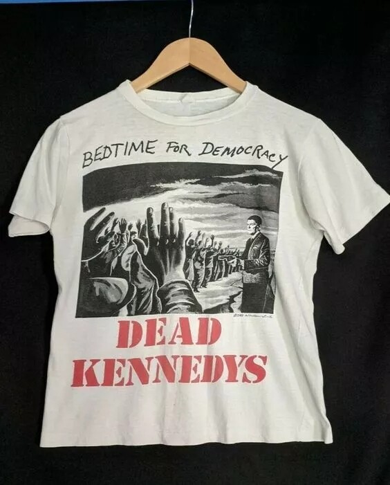 Dead Kennedys Bedtime For Democracy Band Unisex Style T-shirt Reprint S-5XL