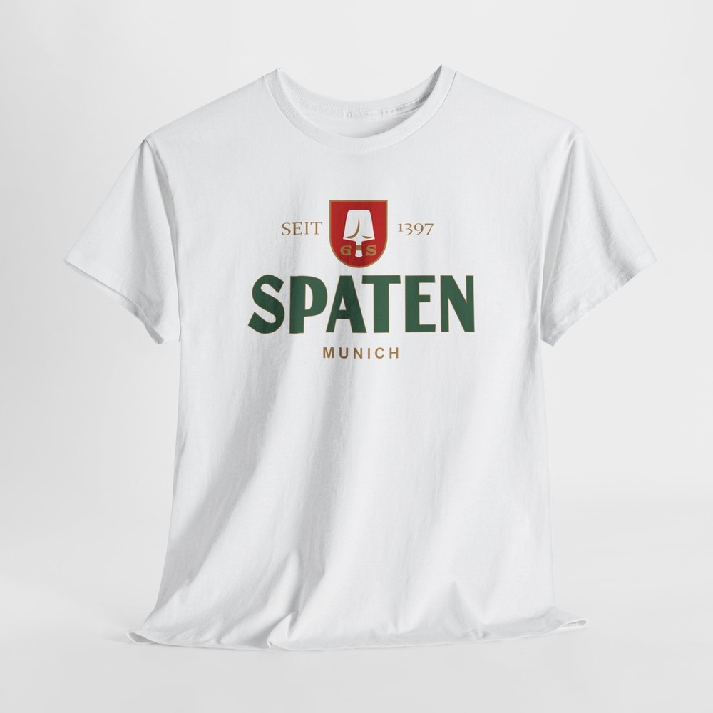 Munich German Beer Spaten Gildan 5000 Unisex Heavy Cotton Tee Oktoberfest
