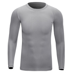 Men’s Sports Compression T Shirt Tight Fitness Gym Moisture Wicking Long Shirts