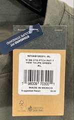 The North Face Men’s New Taupe Green Heritage Patch Pocket T-Shirt XL NWT