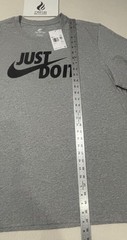 Nike Sportwear Just Do It Graphic T-Shirt Dark Grey Heather 2XL XXL AR5006-063