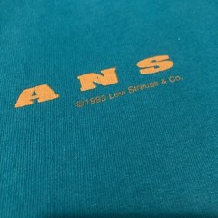 Vintage Levi’s 501 Jeans Men’s Blue Teal Jeans 1993 Single Stitch Shirt Sz XL