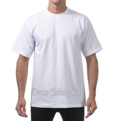 12 PACK PROCLUB PRO CLUB MENS HEAVYWEIGHT WHITE SHORT SLEEVE T SHIRTS COTTON TEE