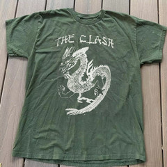 The Clash Collection Short Sleeve Full Size S to 5XL Green T-shirt TU1631