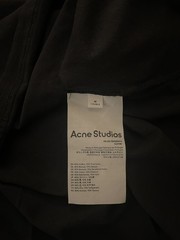 Acne Studios Stockholm 1996 Men’s T-Shirt, Size Medium *AUTHENTIC NOT REPRINT*