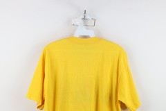 Vintage 70s Streetwear Mens Medium Florida Beach Sunset Bird T-Shirt Yellow USA