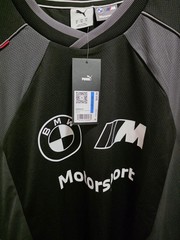 Puma BMW M Motorsport Lifestyle Jersey Puma Black 630536-01 Mens X-Large