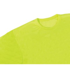 Men’s Safety Green Moisture Wicking Short Sleeve T-Shirt With Chest Pocket