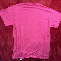 Gildan DryBlend Men’s M Pink Lady Lynx Lubelleville Summer 2013 Tropical T-Shirt