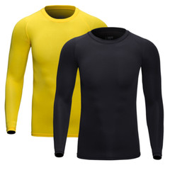 Men’s Women’s Long Sleeve Performance Moisture Wicking T-Shirt Sports Fitness