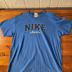 NIKE T SHIRT XL VINTAGE 90s Gray Tag Made In Honduras Of Us Fabric
