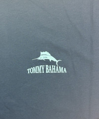 Tommy Bahama / Mens T Shirts / Navy / S/S Cotton New / FLOAT SERVE / Reg $49.50
