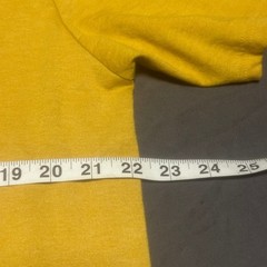District Mens CCA Logo Graphic T-Shirt XL Yellow Perfect Tri Short Sleeve Tee