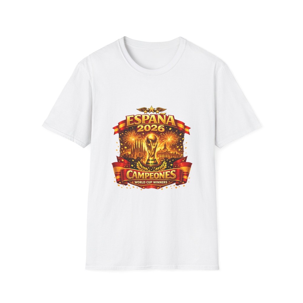 España 2026 Campeones T-Shirt | Soccer World Cup Celebration