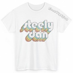 Steely Dan 80s Retro Typography Vintage Music Fan S-5XL Tee Men Women Unisex