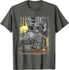 Big Boy 4014 Vintage Steam Locomotive Railroad Train Engine T-Shirt