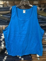 NWT, Fruit of the Loom HD Heavy Cotton Men’s Tank Top T-Shirt, 3XL, Royal Blue