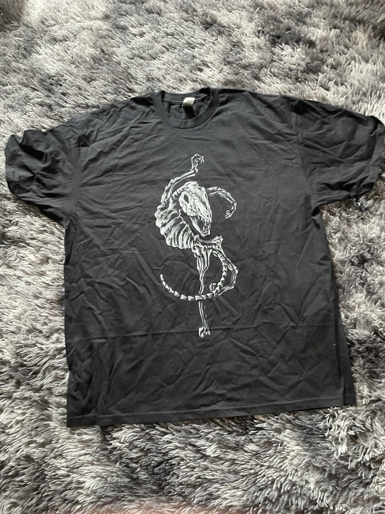 Skinny Puppy Final Tour 2023 AUTHENTIC Merch Black t-shirt size 2XL (e)