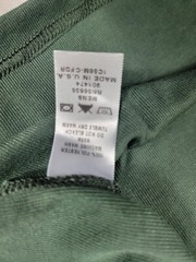 Longworth Knitting Mills T Shirt Men’s Size Large Green Almost Perfect Military