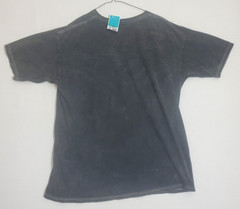 AC/DC Rock Band Retro Vintage distressed Look Graphic Black T-Shirt Tee Large