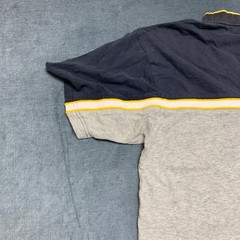Unionbay T Shirt Mens XL Navy Gray Colorblock Short Sleeve Crew Neck Casual Wear