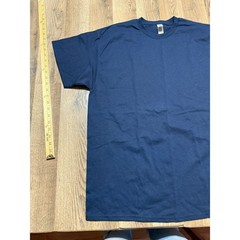 Gildan DryBlend Navy Blue T-Shirt Mens XL Short Sleeve Crew Neck Solid Tee
