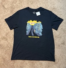 Nike Tee Graphic Running “No Finish Line” Black XL Mens- E