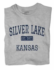 Silver Lake Kansas KS T-Shirt EST