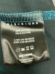 VIE RICHE DRIP DIP DYE T SHIRT. Choose Your Size. NWT MSRP $78