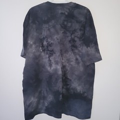 The Mountain Marine Dog Short Sleeve T-Shirt Men’s Size XL Gray Black Tie Dye