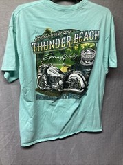 2023 Thunder Beach Panama City Beach FL 25th Anniversary T shirt Bike Rally