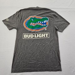 Florida Gators Bud Light Gray Short Sleeve Tri-Blend T-Shirt Men’s S