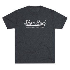 TRI-BLEND Sho-Bud Pedal Steel Guitar T-Shirt Tee Gift Nashville PSG Country