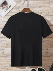 Men’s Casual Short-Sleeve T-Shirt Letter Design – Breathable , Machine Washable√