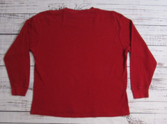 Vtg Y2K 3 FootAction John Son Waffle Knit Thermal Long Sleeve T-Shirts Mens 2XL