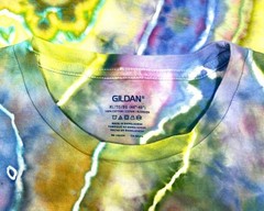 Handmade Ice Tie Dye T-Shirt XL Mens Womens Soft Cotton Pastel Geode