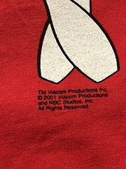 Vintage ED TV Show Promo NWT Size L Red Stuckey Bowl NBC Experience T Shirt 2001