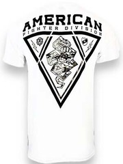 American Fighter Men’s T-Shirt Densmore Premium Athletic White xS-4XL