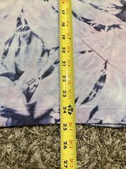 LAT Tie Dye T Shirt Unisex XL Tie Dye Tribal Art Kokopelli Unique Tee Distressed
