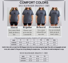 Wild Flowers Comfort Tee Shirt Nature Floral Soft Cotton Relax