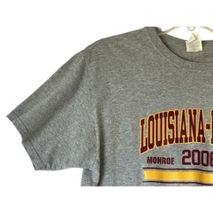 Louisiana-Monroe Indians 2006 T-Shirt Gray Mens Medium ULM