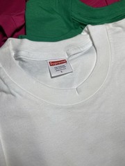 Supreme Blank Shirt Lot LS SS Multicolor NWOT Made In USA Box Logo Streetwear