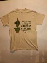 I Survived the Amazing Stinko! Titan Arum Gildan DryBlend Mens size M Medium