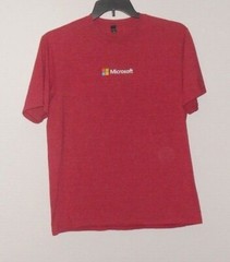 Microsoft Launched 2016 Dark Red T-Shirt w/ Rocket Size M VGUC – DISTRICT MADE