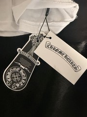 Chrome Hearts Men’s White/Black Long Sleeve Logo Graphic Tee L/XL