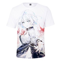 Anime la detective esta muerts Siesta T-shirt Unisex Adult Teen Sports Shirt