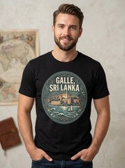 Galle Sri Lanka Fort City Graphic T-Shirt Unisex Travel Tee