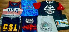 Vintage-Now Lot Bundle Lot Of 7 Graphic T Shirts • Various Genres / Sizes • READ